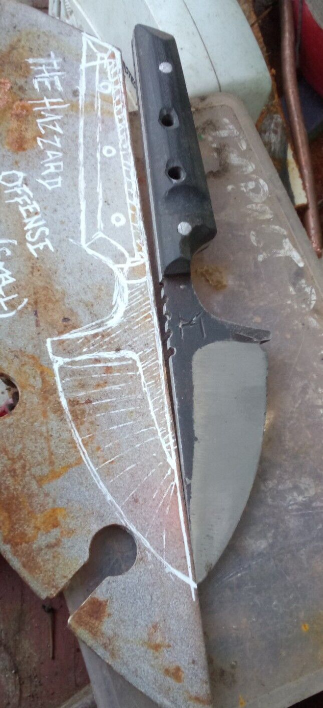 custom made fixed blade edc knife