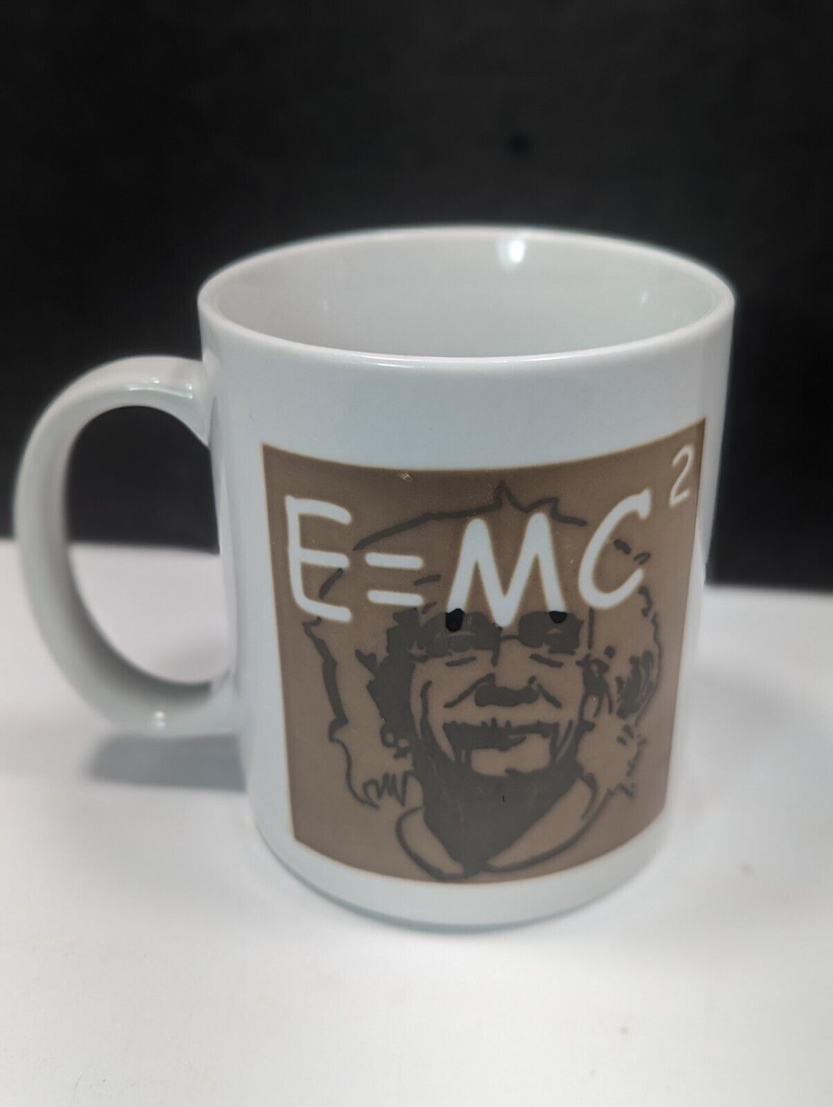 EINSTEIN E = MC2 WONDERMUGS CERAMIC COFFEE CUP MUG THEORY OF RELATIVITY