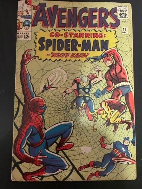 Avengers #11 VG 4.0 2nd Appearance Kang Spider-Man Crossover