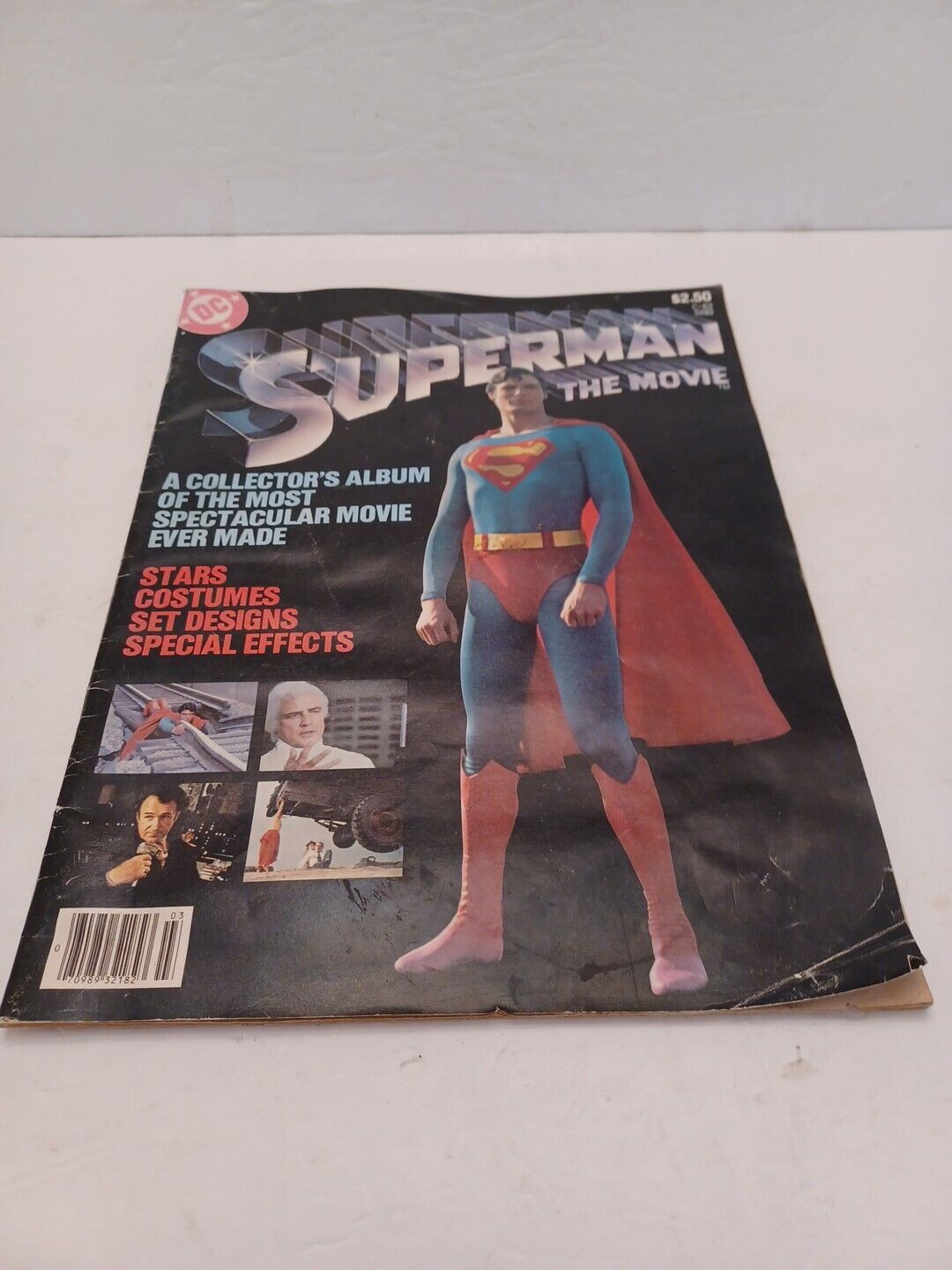 *Superman The Movie*DC Magazine 1978 CHRISTOPHER REEVE/GENE HACKMAN