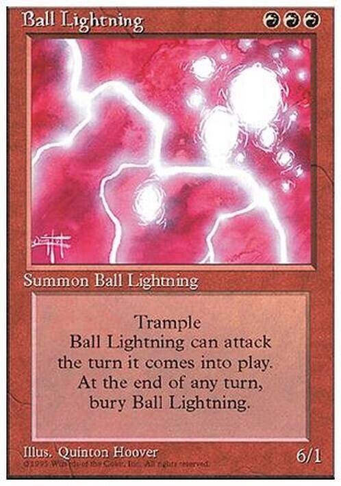 Ball Lightning ~ Fourth Edition [ Excellent ] [ Magic MTG ]