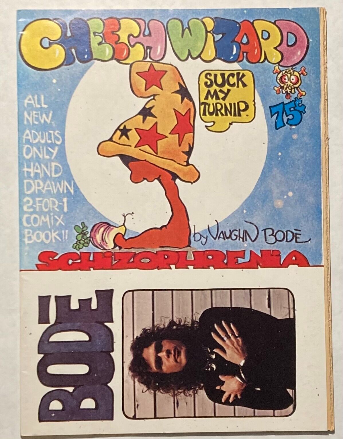 Cheech Wizard Schizophrenia #1 Underground Comix 1973 Last Gasp Vaughn Bode