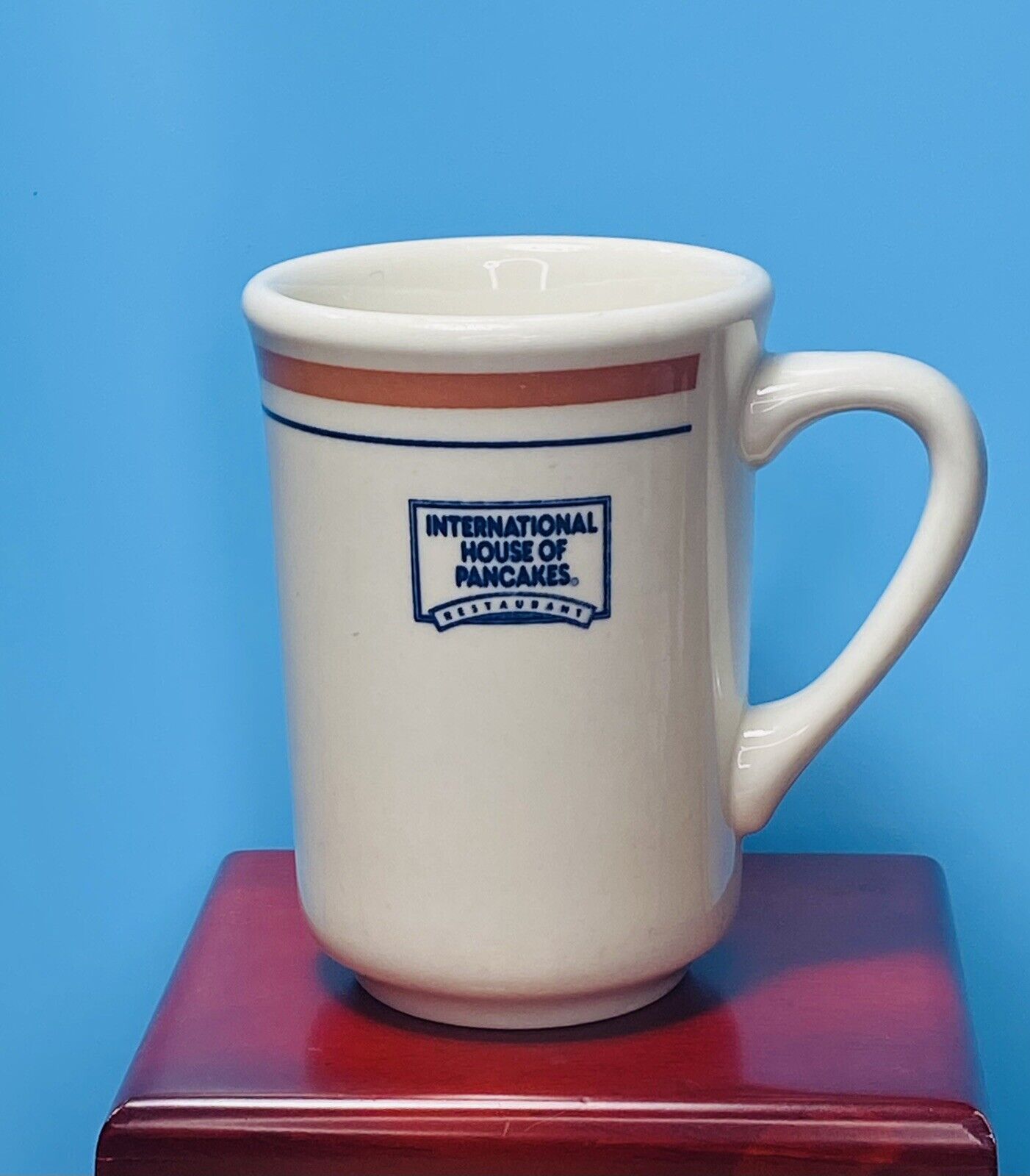 Vintage HEAVY IHOP International House of Pancakes Restaurantware Coffee Mug