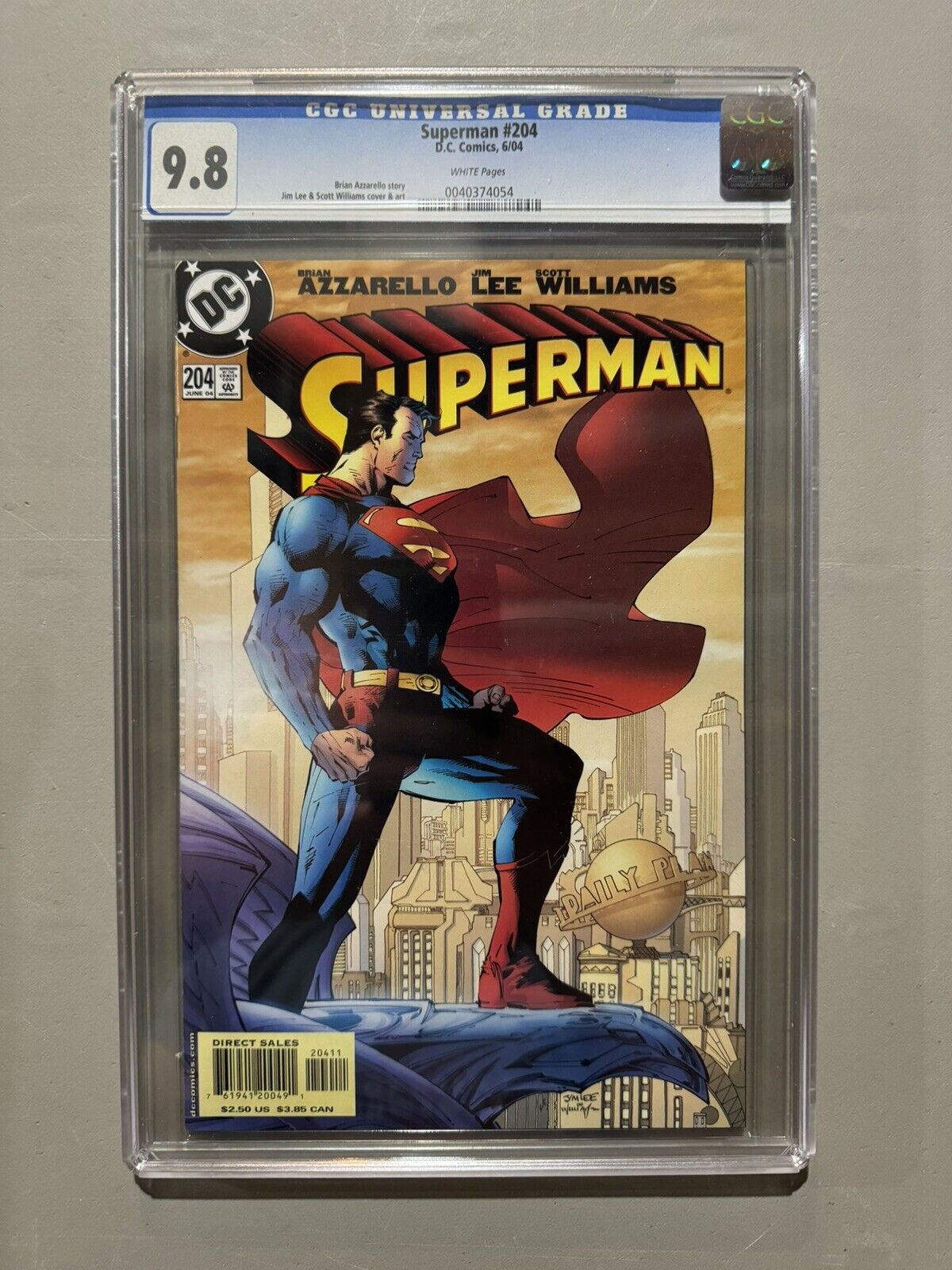 Superman #204 2000 — CGC 9.8