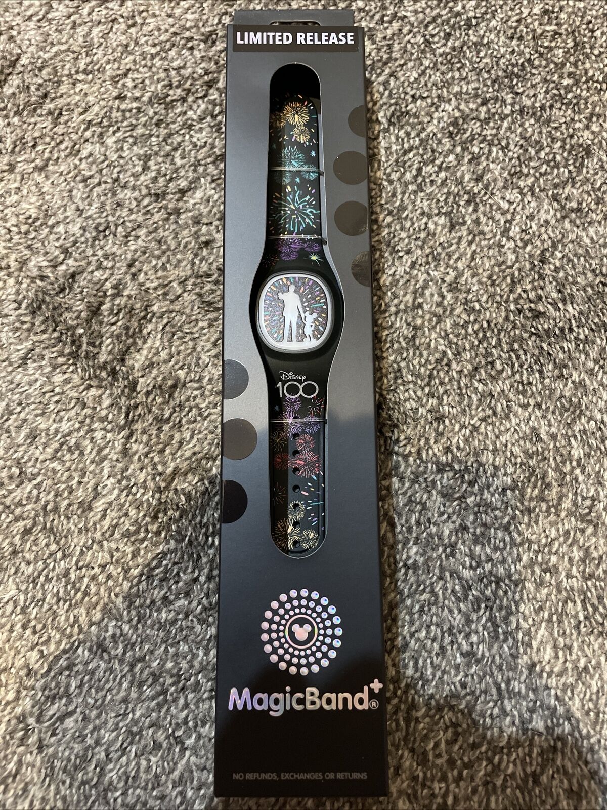 Disney MagicBand + Limited Release Walt And Mickey 100th Anniversary Unactivated