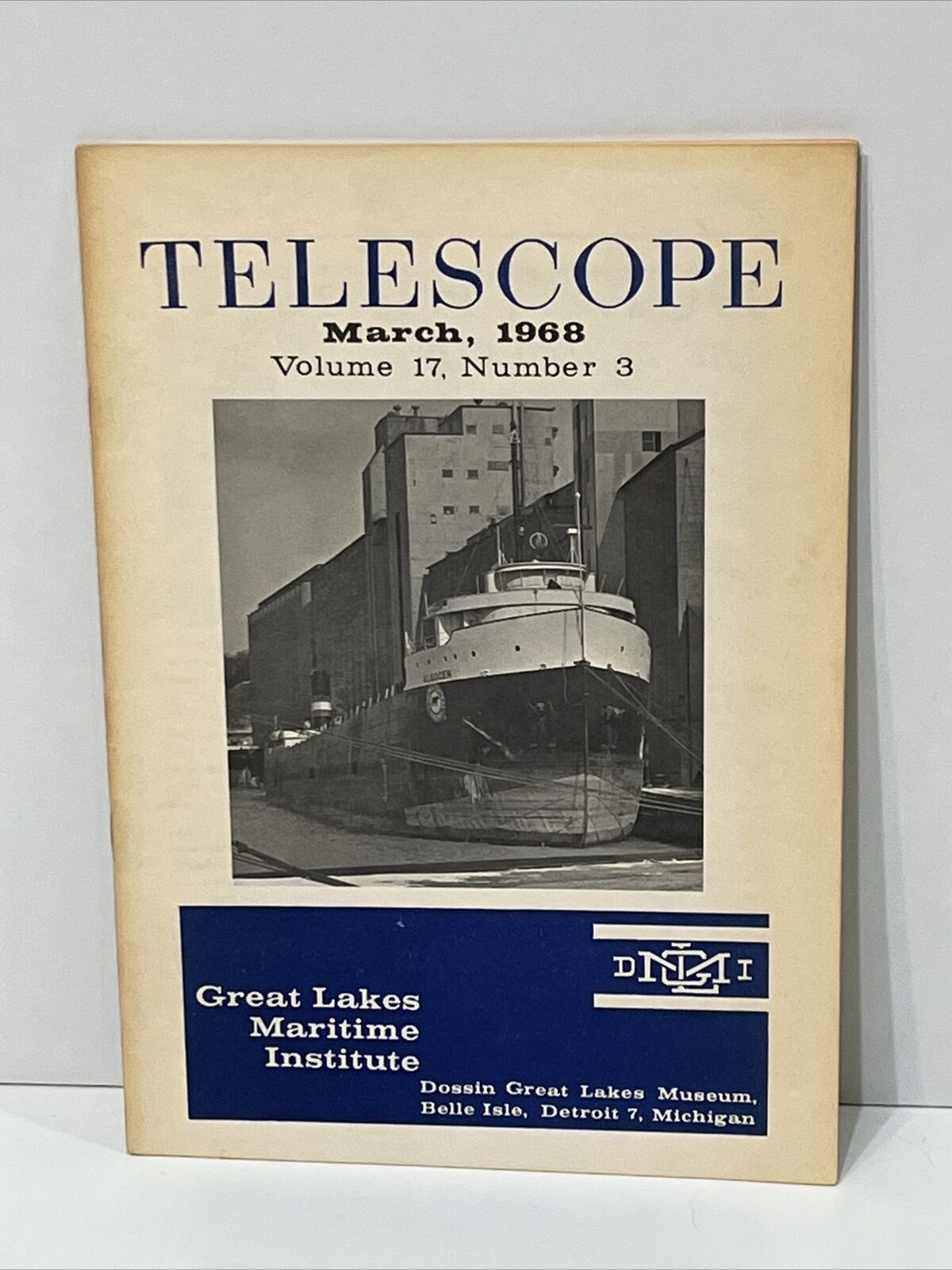 Telescope Journal Great Lakes Maritime Institute Dossin Museum 1968 Number 3