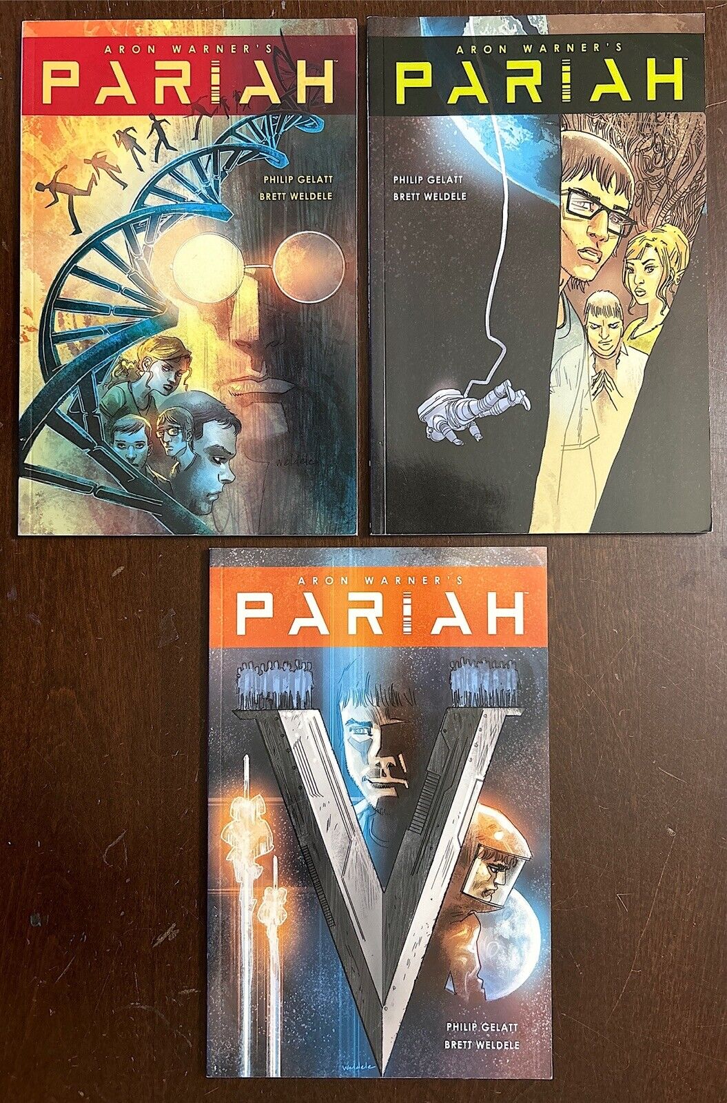 Pariah Vol 1–3 Complete TPB Set/Series Aaron Warner DARK HORSE COMICS