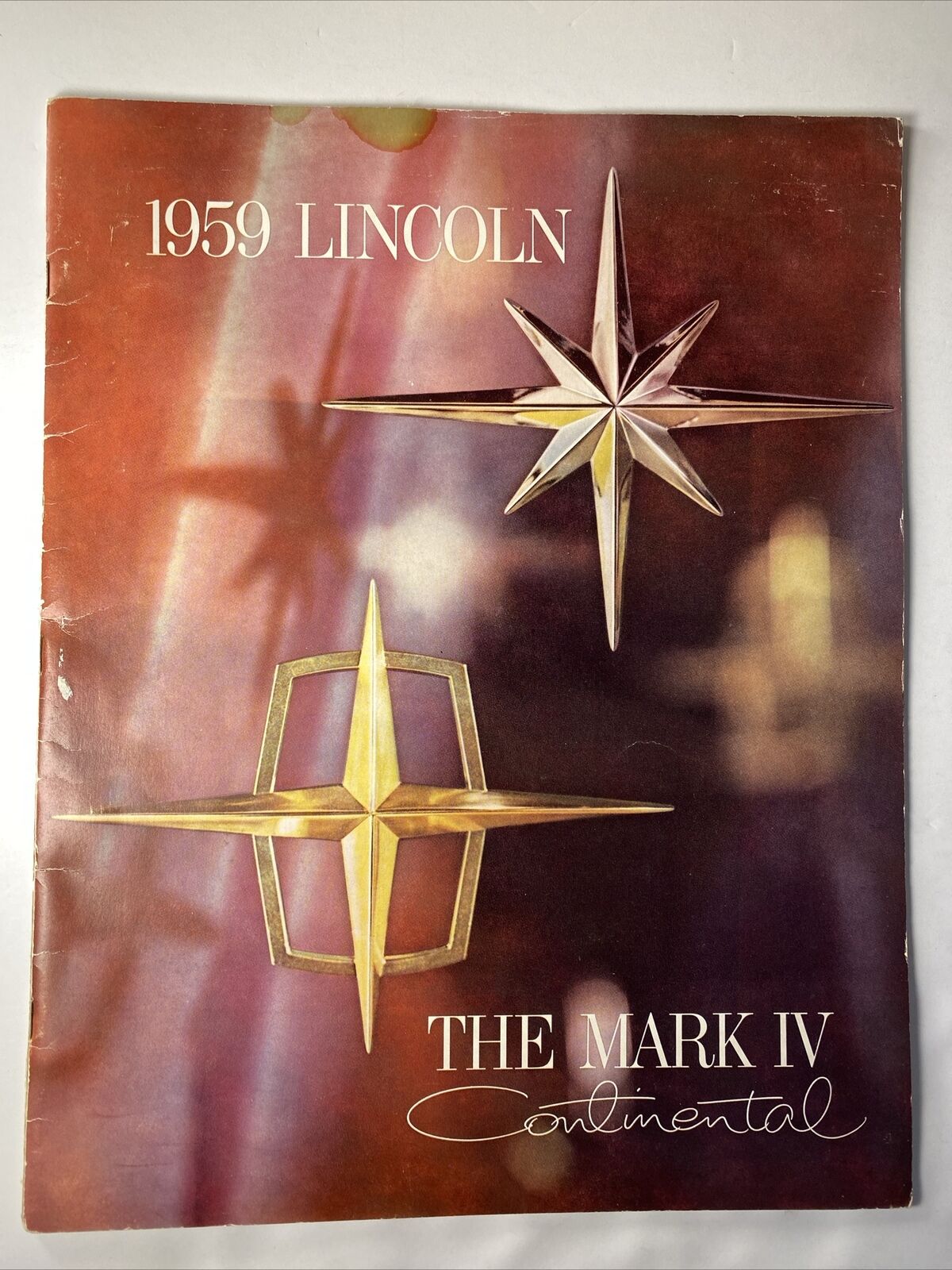 1959 LINCOLN GIANT PRESTIGE Color Brochure 24-pg MARK IV Limo Convertible Xlnt++