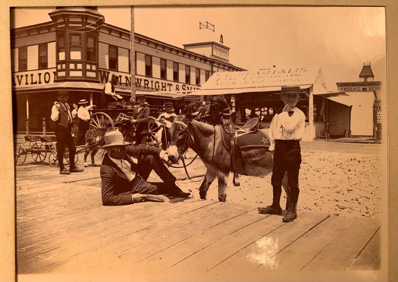 Coney Island/Rockaway Beach Photo Album 20 Images Circa 1910