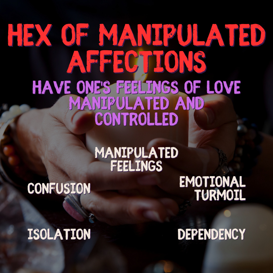 Hex of Manipulated Affections - Control Love | Powerful Black Magic Love Curse