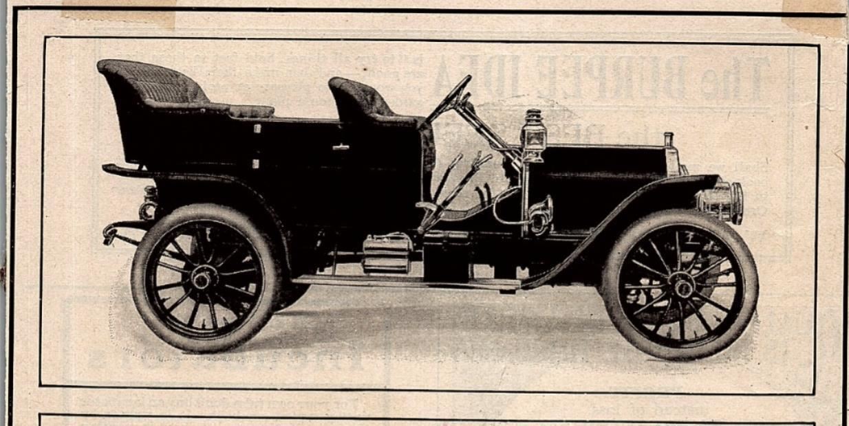 1907 WAYNE AUTOMOBILE COMPANY DETRIOT PRINT AD ADVERTISEMENT 37-120