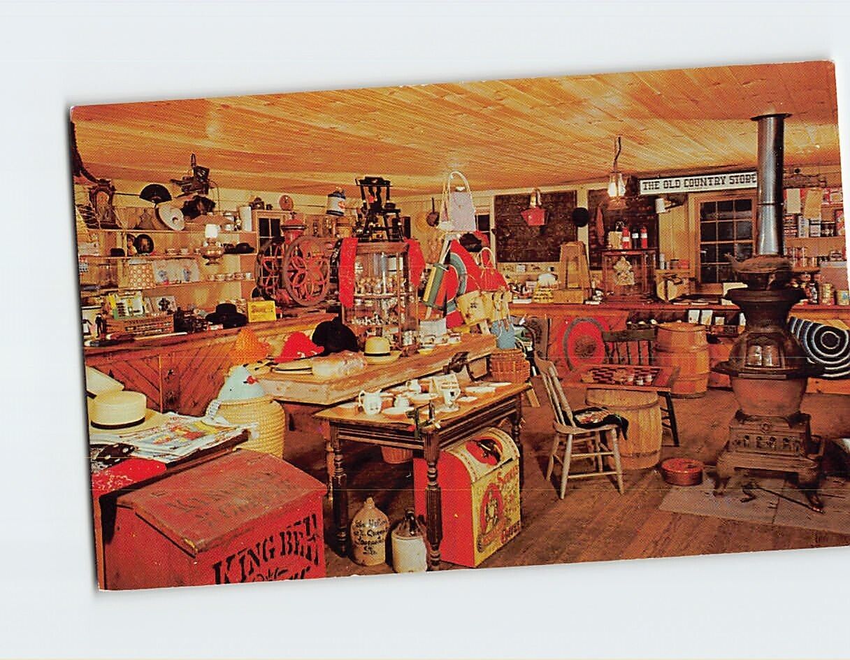 Postcard The Old Village Store Gay Nineties Grocery Store Bird-In-Hand PA USA