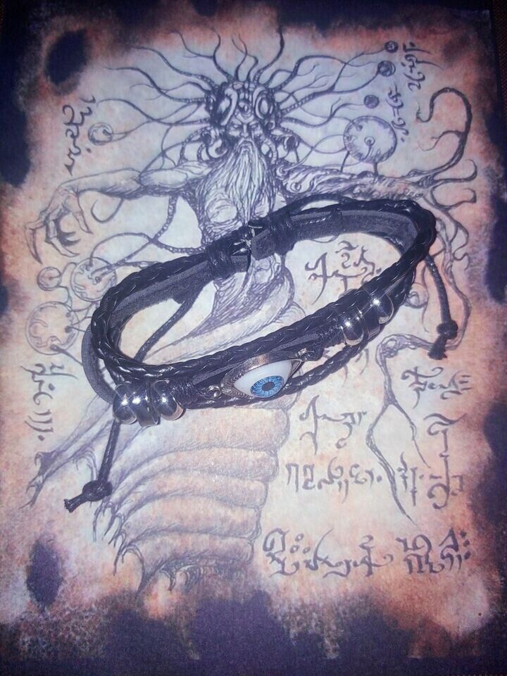 Real Aghori Made Kali Ashta Siddhi Bracelet - Obtained Occult Psychic Powers