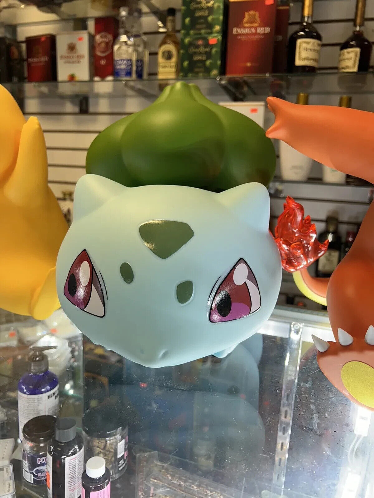 *EXTREMELY RARE*  BULBASAUR  Life size PVC Pokémon Statue