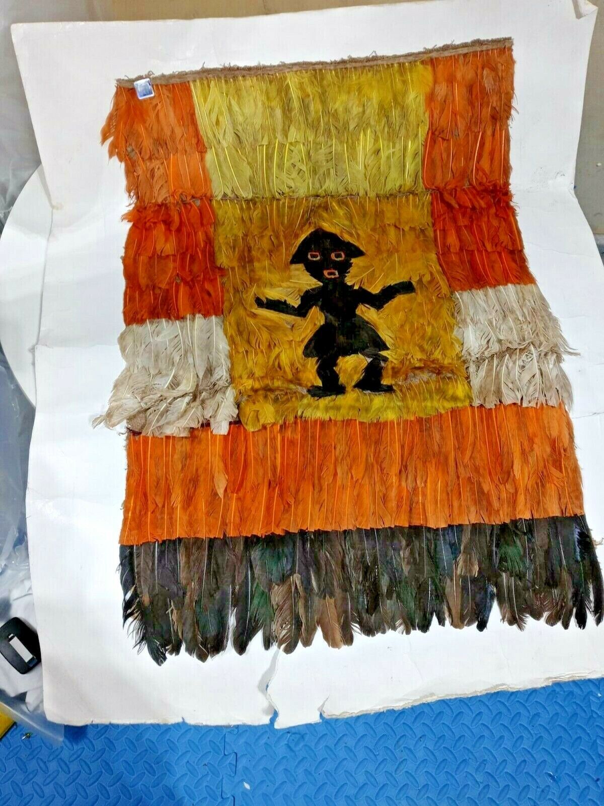 Peruvian textile blanket of the Paracas culture