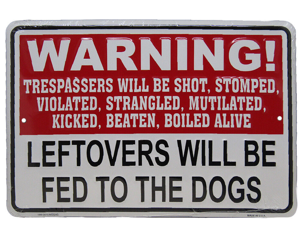 WARNING Trespassers Will Be Shot Stomp 8