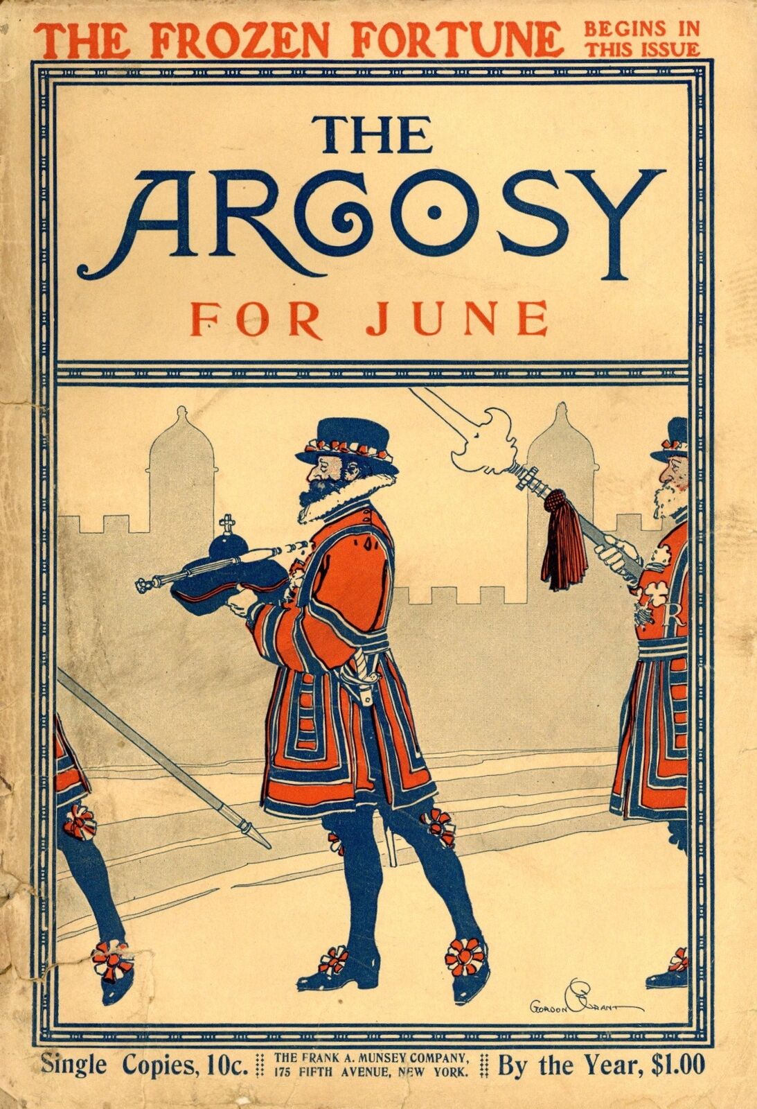 Argosy Part 2: Argosy Jun 1908 Vol. 57 #3 VG- 3.5