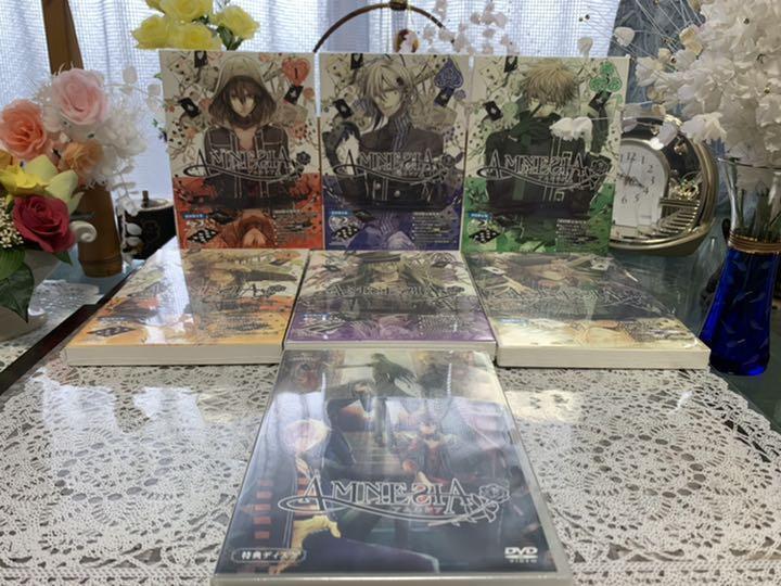 AMNESIA Limited Edition Blu-ray Volumes 1-6 Set + Bonus DVD