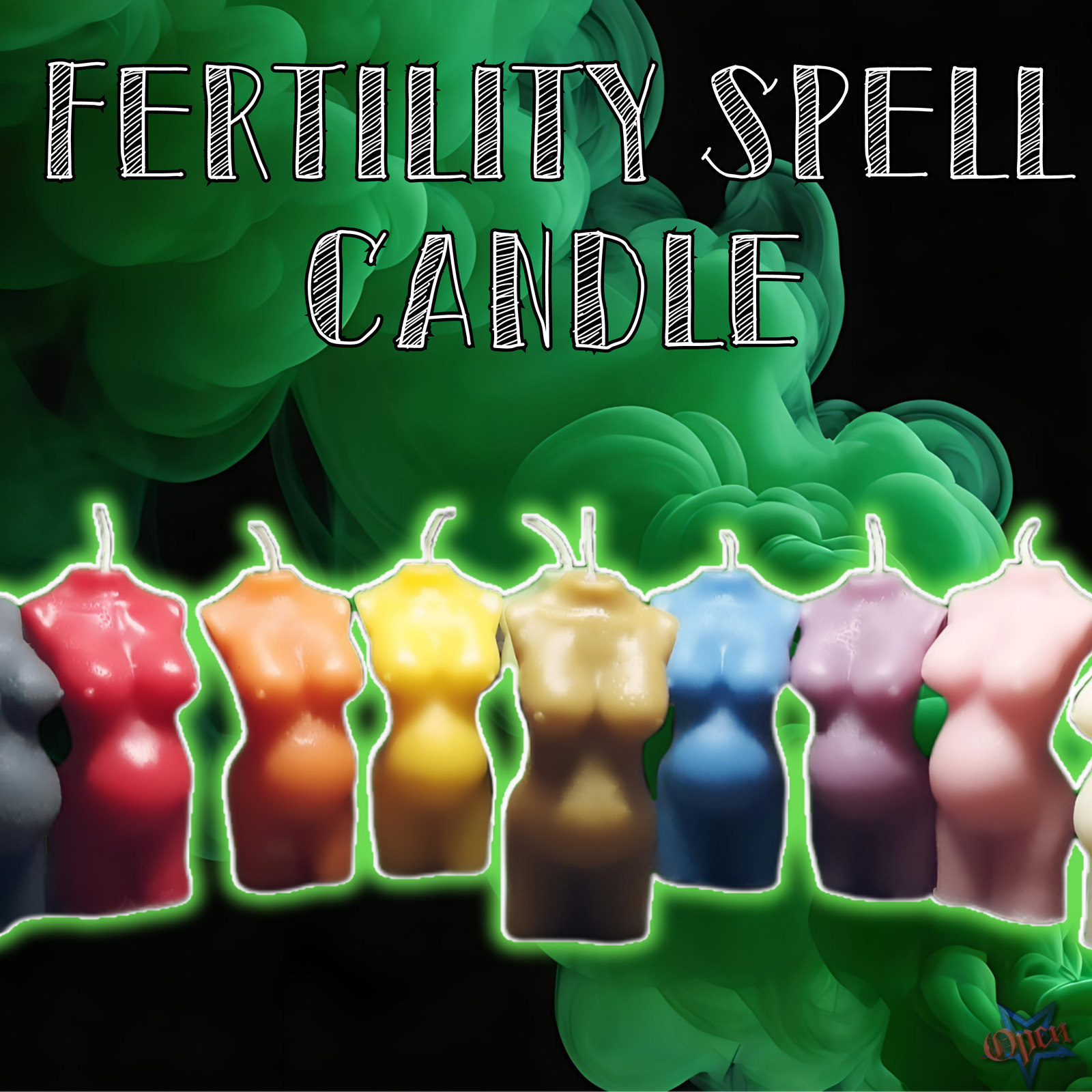 Fertility Spell Candle | All Colors