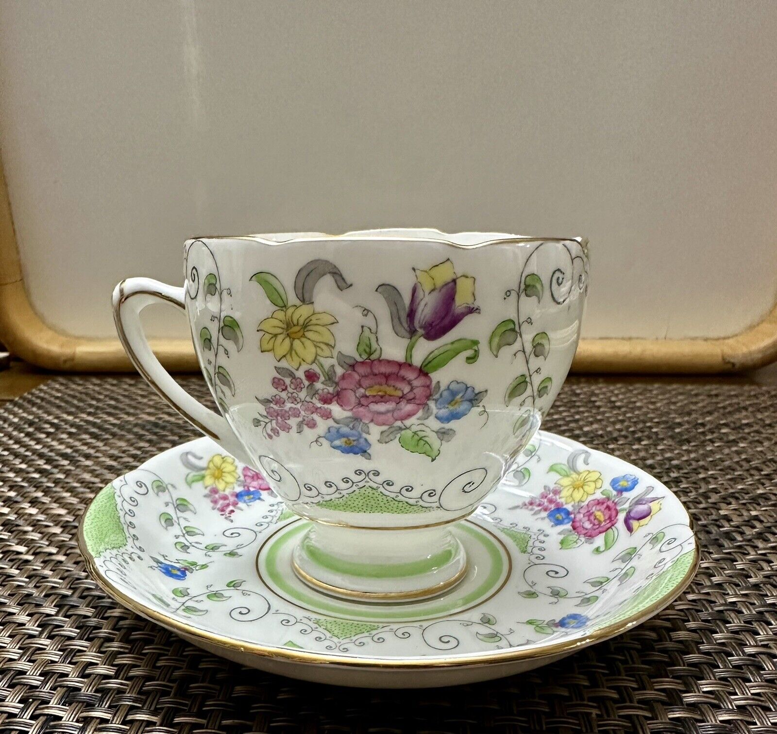Vintage Royal Grafton “Ingestre” Tea Cup And Saucer