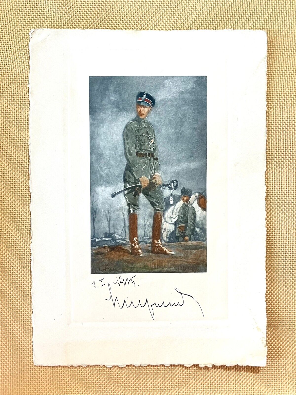 WW1 German General (Verdun) Prince Wilhelm (Son of the Kaiser)