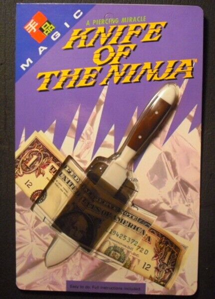TENYO KNIFE OF THE NINJA -  CAT # 139 - NEW & SEALED - 1989 - RARE