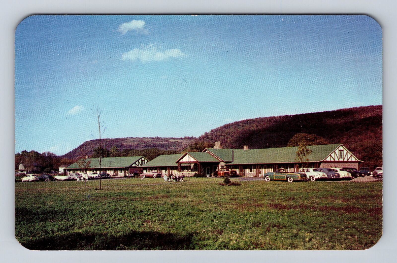Elmira NY-New York, Tom Sawyer Motor Inn, Advertisement, Vintage Postcard