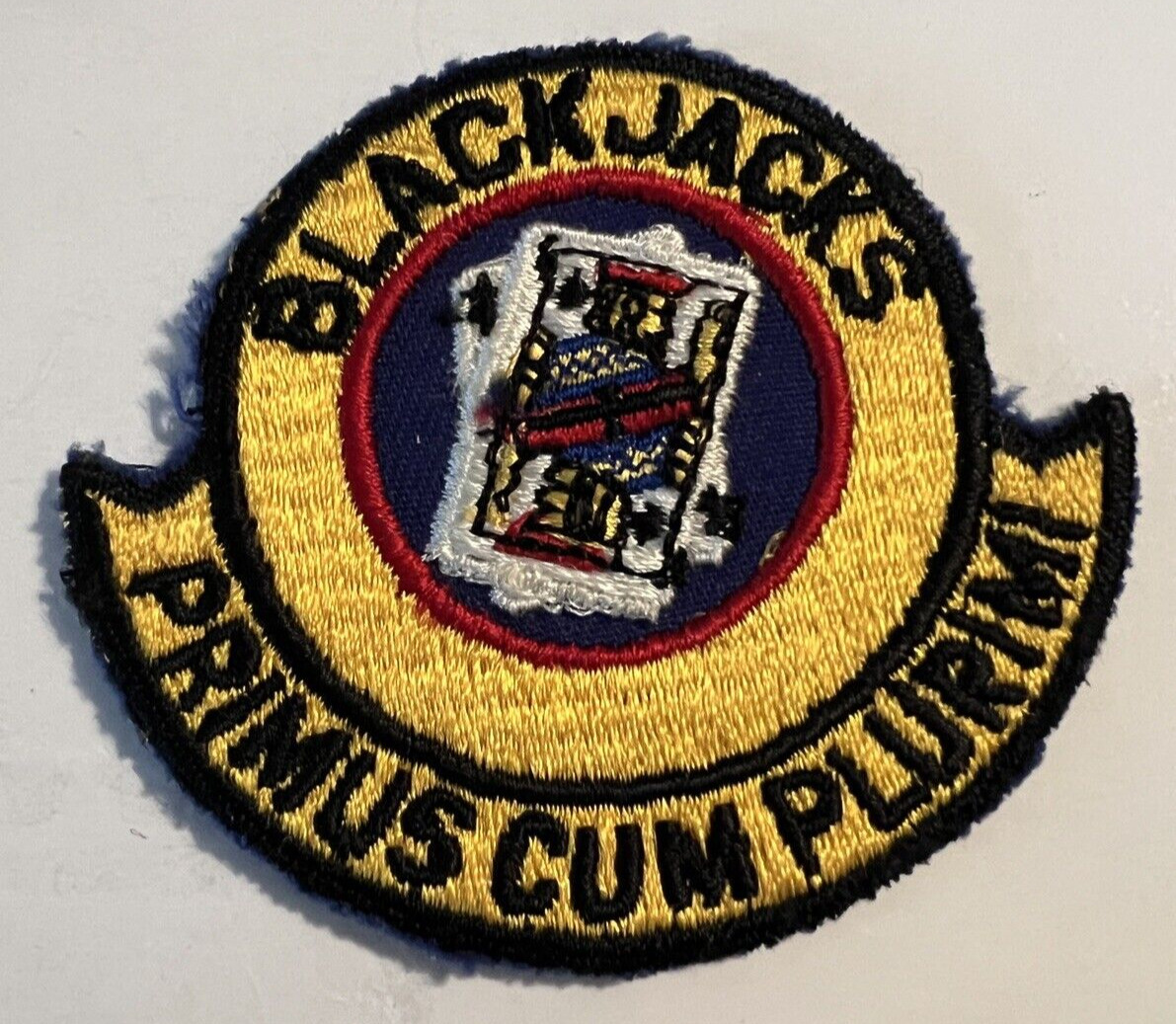 USAF Blackjacks Primus Cum Plurimi Patch 1970s