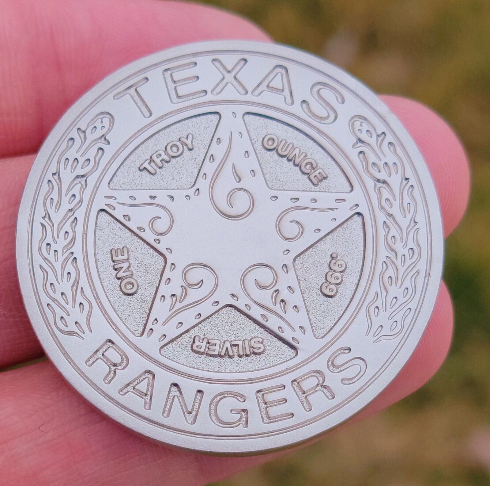 Texas Rangers Department of Public Safety Challenge Coin Rare Authentic 