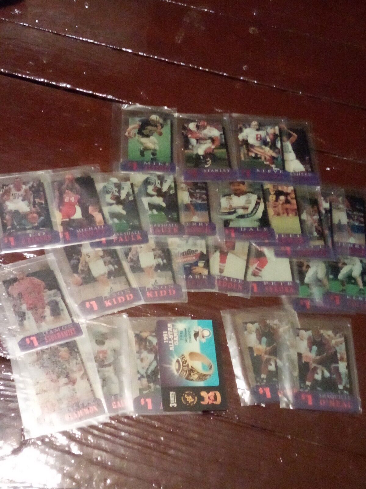 Vintage Lot Of 28 Classic Sports Phone Cards. Shaquille O'Neal