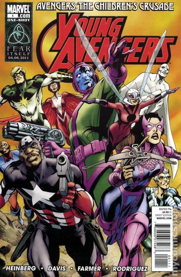 Avengers The Children's Crusade Young Avengers #1 FN+ 6.5 2011 Stock Image