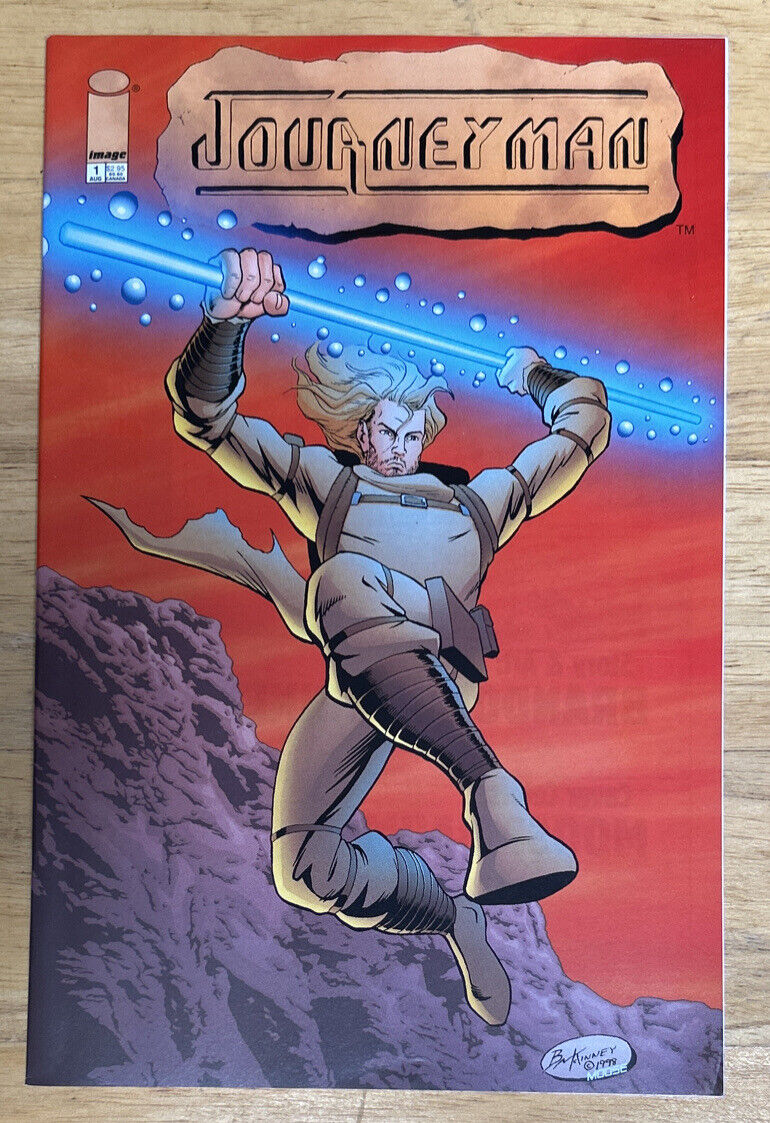 Journey Man Comic Book #1; Brandon McKinney Story & Art (Image Comics 1999)