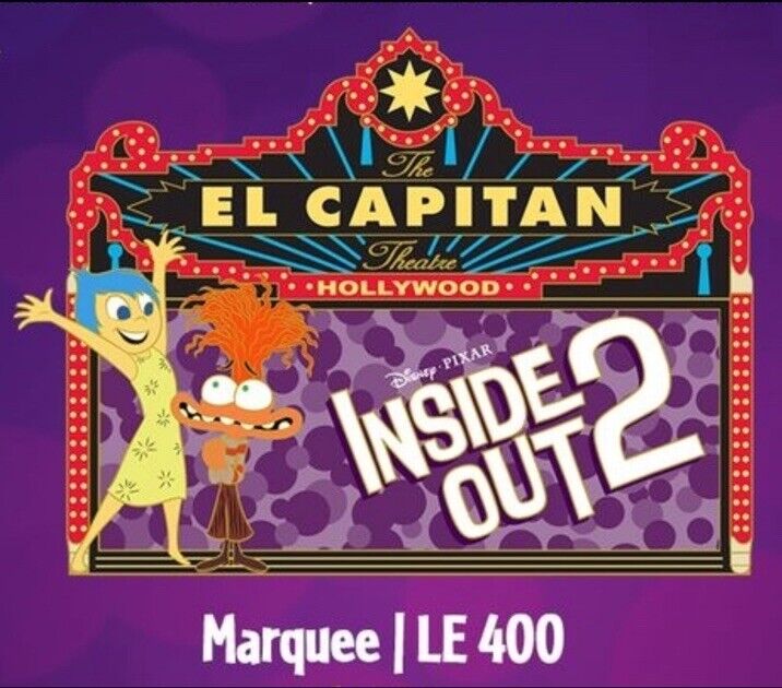 Marquee Pin - Inside Out 2 LE 400 DHSS Confirmed Order