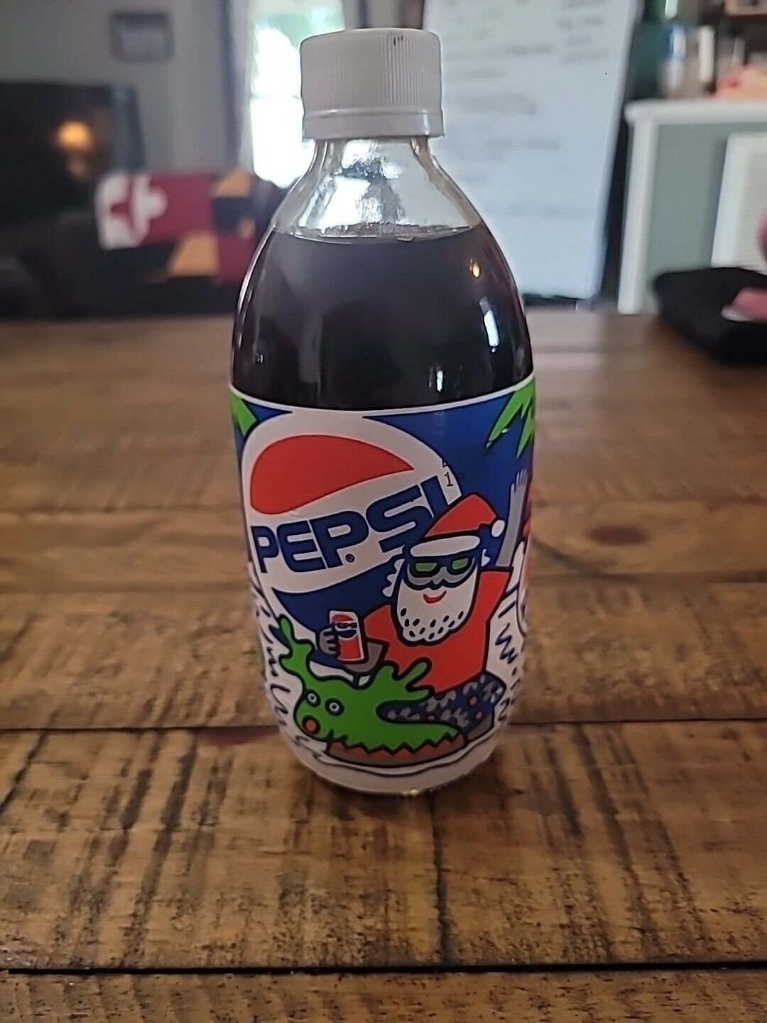 Vintage Pepsi-Cola Winter Cool Bottle FULL BOTTLE NEVER OPENED