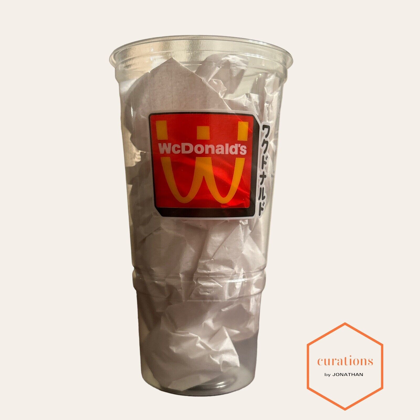 McDonald\'s WcDonald’s Isekai Universe Anime Collaboration Plastic Beverage Cup