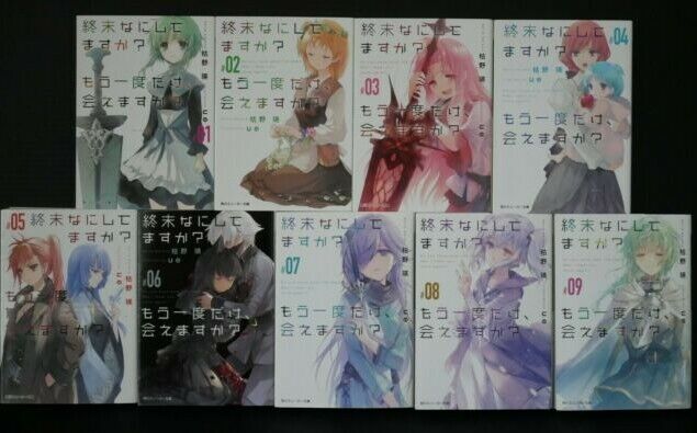 JAPAN novel LOT: Do you have what The End? May I meet you once again? 1~9 Set