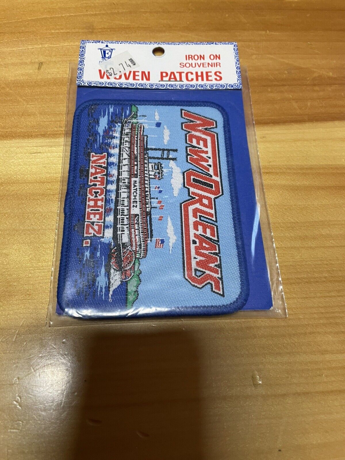 Vintage New Orleans Nathez Patch Sealed New
