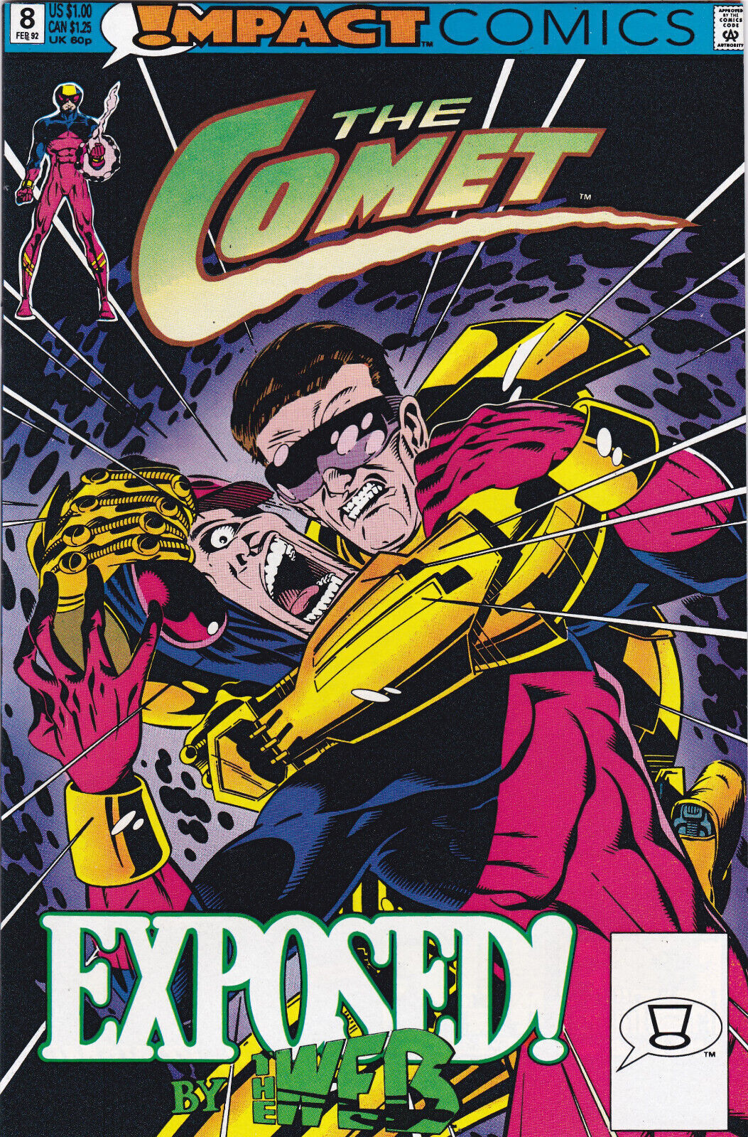 The Comet #8  Vol. 2 (1991-1992) Impact Comics Imprint of DC Comics,High Grade