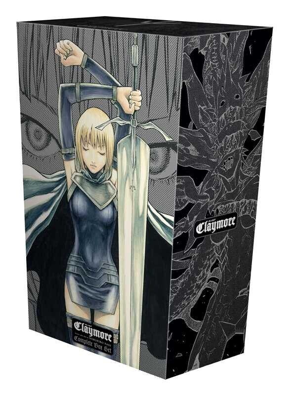 Claymore Complete Box Set Volumes 1-27 with Premium Manga