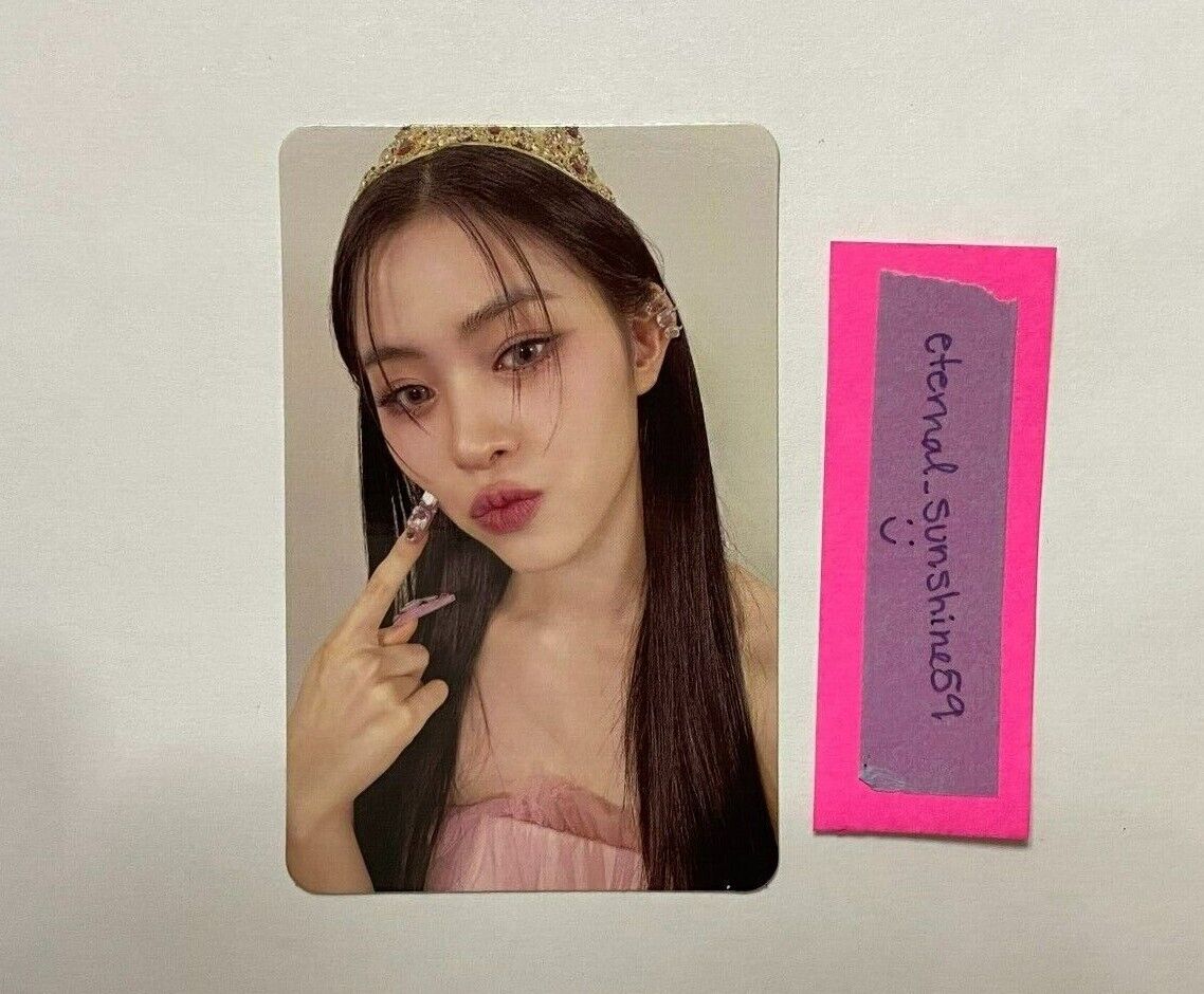 Itzy Photocards Crazy in Love Cheshire Checkmate Kill My Doubt *official