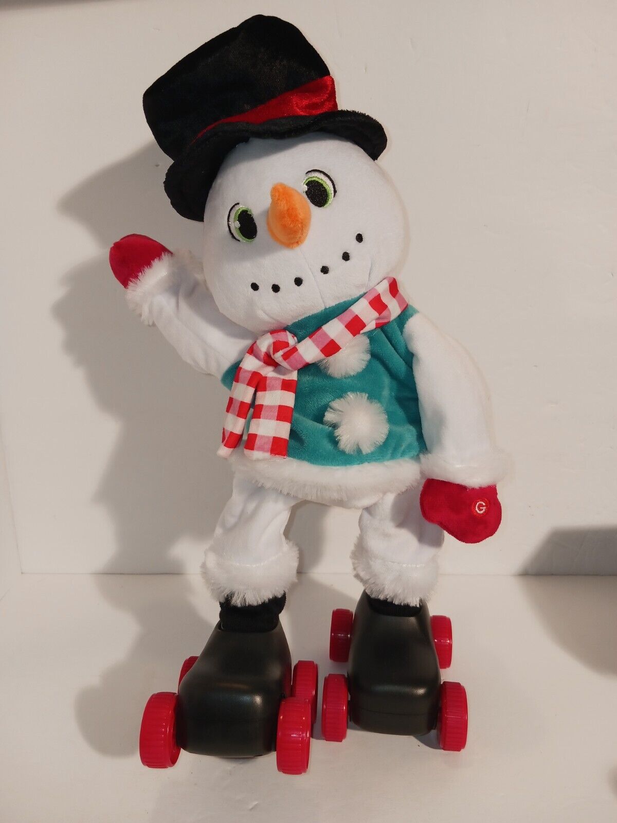 Gemmy Christmas Roller Skating Snowman
