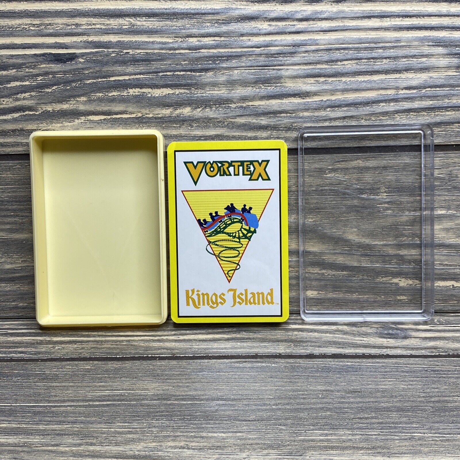 Vintage Kings Island Vortex Poker Size Playing Cards Deck