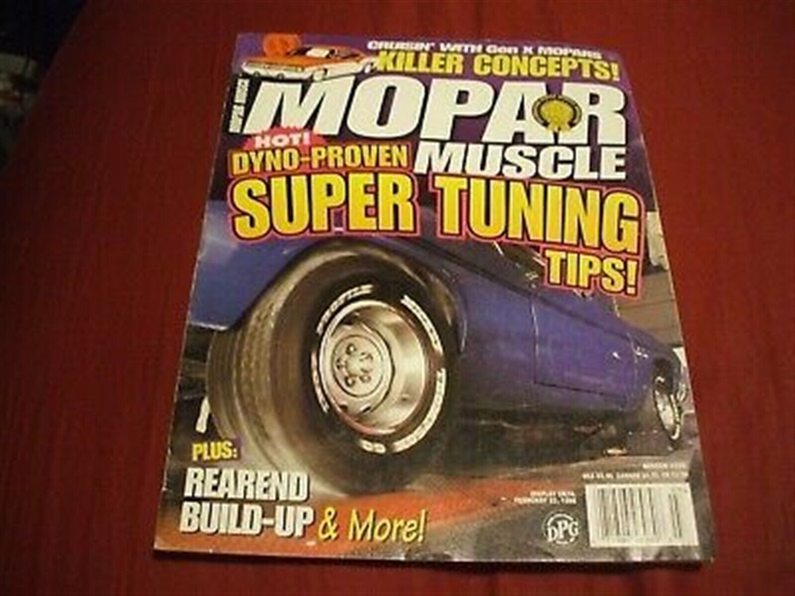 MOPAR MUSCLE Car Magazine - March 1998