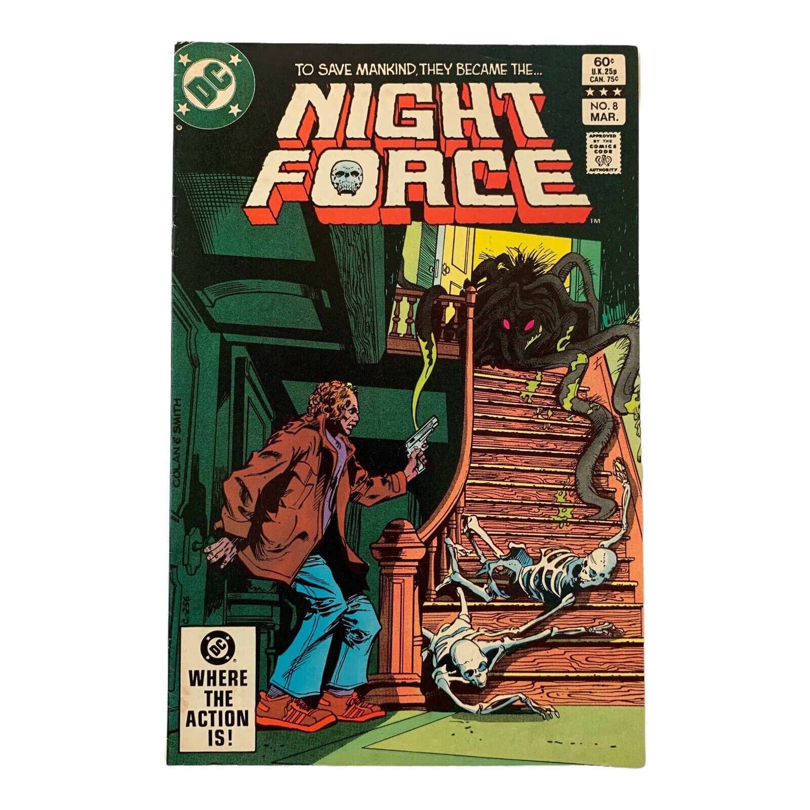 The Night Force #8 (1983) Comic Book DC Comics