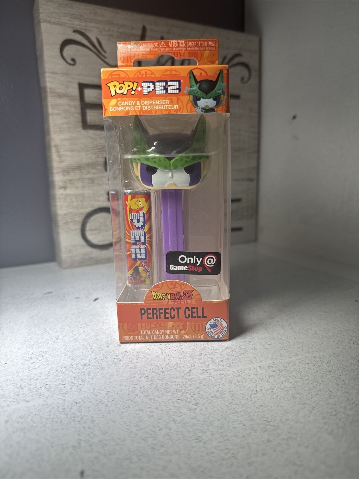 Perfect Cell Pop Pez Candy Dispenser Dragon Ball Z DBZ Limited Edition GameStop