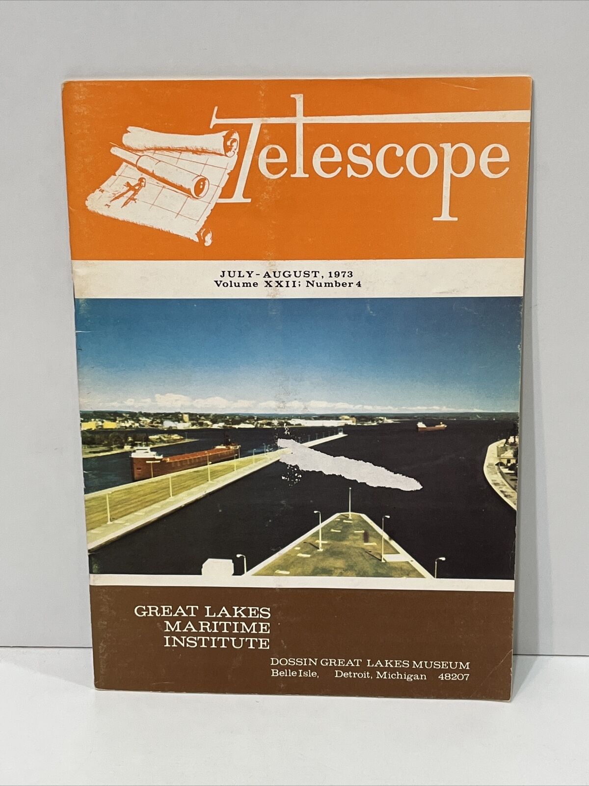 Telescope Journal Great Lakes Maritime Institute Dossin Museum 1973 Number 4