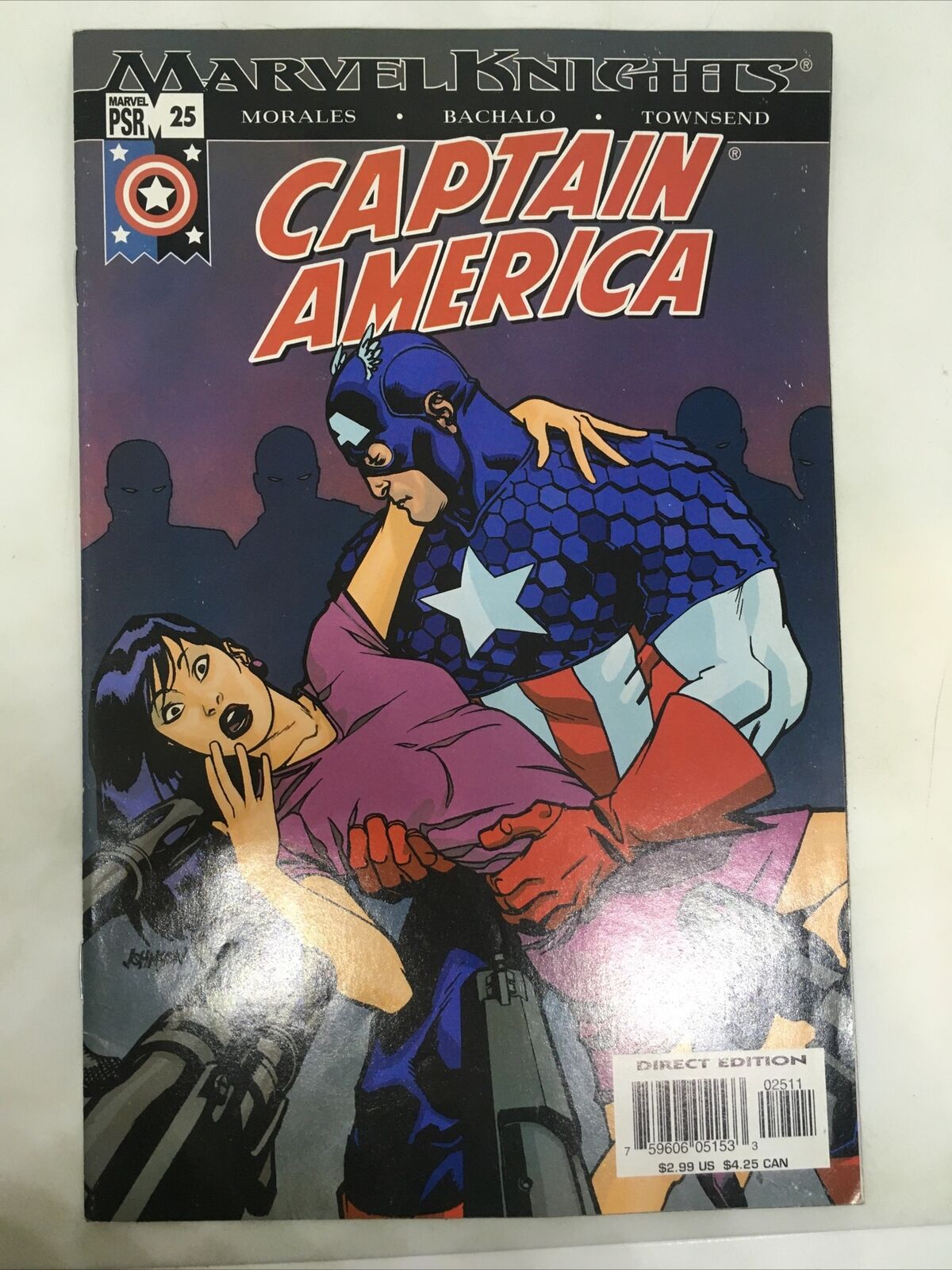Marvel Knights Captain America Comic #25 Marvel Comics