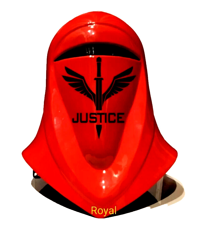 Red Emperor's Imperial Royal Guard Star Wars Helmet 1996 Larp Cosplay Helmet Gif