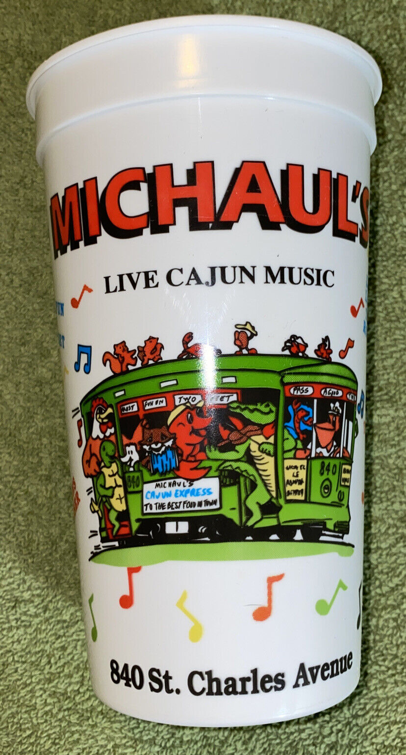 Michaul’s Plastic Cup - New Orleans Live Cajun Music Souvenir 