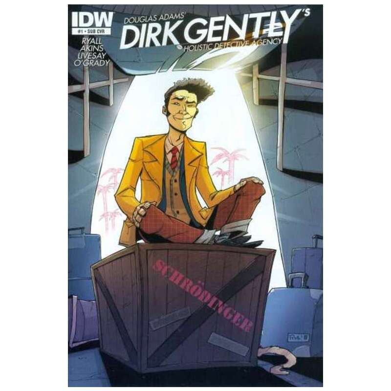 Dirk Gently's Holistic Detective Agency #1 SUB cover in NM cond. IDW comics [k/